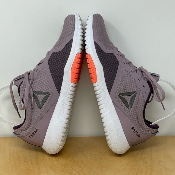 Reebok Flexagon Force D Cross Trainer Running Shoes Lilac Fog/Urban Violet Sz 9 - Picture 4 of 10